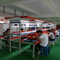 Convoyeur à bande de ligne d'assemblage personnalisé en usine chinoise résistant à la chaleur CE avec four à tunnel pour les usines industrielles et de fabrication