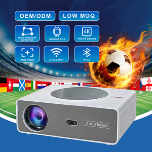 Touyinger Q11w 2024 Thiết Kế Mới Nhất 28000 Lumens Thông Minh <span class=keywords><strong>Android</strong></span> 12 1080P 4K Proyector Máy Chiếu Rạp Hát Tại Nhà Movie Video Máy Chiếu - Product Image 1