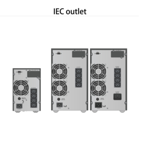 UPS Castle 3kVA 3000VA 2700W de Onda Sinusoidal Pura con 6 Baterías Integradas de 12V 9Ah, Doble Conversión, Tipo Torre, UPS Online Castle 3K 3 - Product Image 5