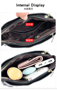 Wholesale Fashion Luxury Women Hand <b>Bags</b> <b>Soft</b> PU <b>Leather</b> Handbags Ladies Shoulder Crossbody Purses and Handbags for Women <b>Bags</b> - Product Image 5