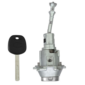 กระบอกล็อคประตูโตโยต้า TOY153D2 สำหรับรถยนต์โคโรลล่าปี 2015 ด้านซ้าย พร้อมกุญแจ 1 ดอก สีเทาอ่อน - Product Image 5