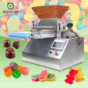 Máquina Comercial de Deposición Totalmente Automática para Caramelos de Goma, Gelatina y Piruletas, con Función de Vertido Manual de Dulces - <span class=keywords><strong>Precio</strong></span> - Product Image 1
