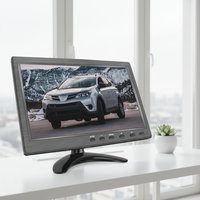 Performa Bagus Monitor CCTV 10.1 Inci Proyek Keamanan 1366*768 Penggunaan Dalam Ruangan Monitor 10 Inci