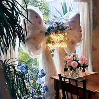 Décor de fête d'anniversaire en fer forgé, style dessin animé géant, idéal pour les photos Instagram, vente en gros d'usine
