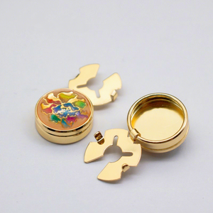 Boutons de manchette en émail français, cache-boutons de chemise, broches, clous de manchette et décorations de boutons - Product Image 2