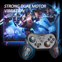 Joypads de jeu T43 NS Pro pour NS Switch OLED Lite sans fil BT Gyroscope à six axes double vibration fonction de réveil contrôleur de jeu
