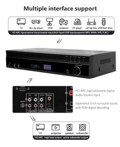<span class=keywords><strong>Receptor</strong></span> de subwoofer profesional 5,1 Amplificador de sistema de cine en casa <span class=keywords><strong>con</strong></span> control remoto - Product Image 5