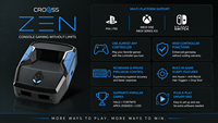 Adaptateur de contrôleur de jeu Cronus ZEN pour PS4, PS5, Xbox, Switch avec prise en charge du clavier et de la souris, anti-recul et assistance à la visée