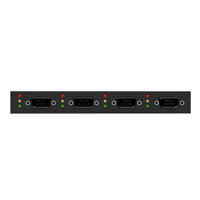 Adaptador serial personalizado de 4 puertos USB a DB9 RS232
