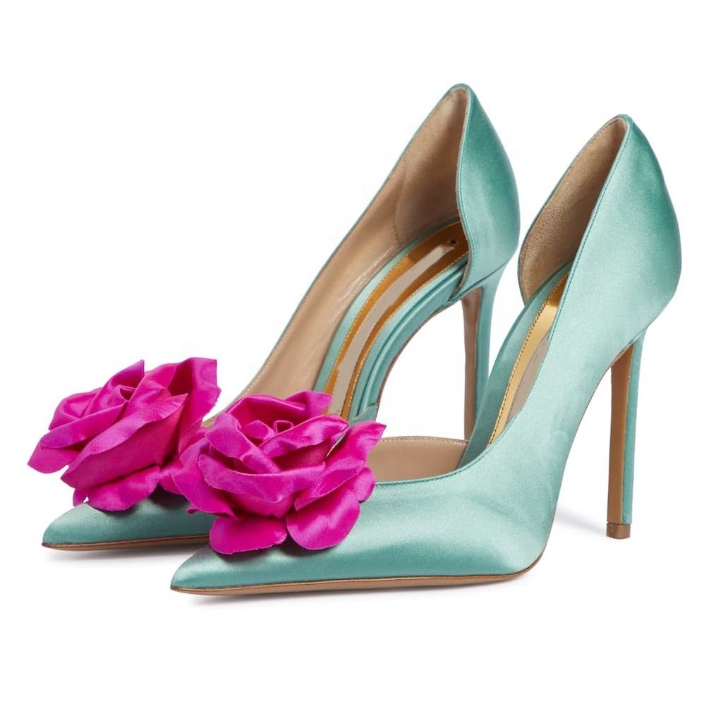 Neue Design benutzer definierte sexy Kleid Schuhe 2021 Designer