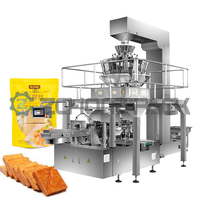 Gâteau de riz Mochi collant gâteau de riz Machine d'emballage alimentaire 304/316 pochettes préfabriquées en acier inoxydable pochettes debout fermeture éclair ouverte
