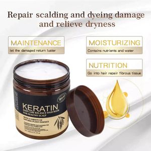Maschera SPA per Capelli Riscaldante Efficace e Rigenerante, Uso Professionale, Crema Idratante Profonda OEM con Cheratina - Product Image 2