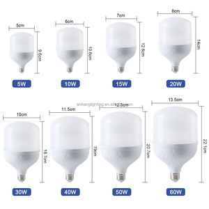 Светодиодные лампы Skd, сырье E27 B22, оптовая продажа, 5 Вт 10 Вт 15 Вт 20 Вт 30 Вт 40 Вт 50 Вт 60 Вт энергосберегающие светодиодные лампы - Product Image 2