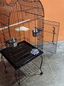 ORIENPET & OASISPET Cage pour perroquets à oiseaux en fil métallique avec support supérieur Type ouvert Stocks prêts OPT39182/OPT39183OP Produits pour animaux de compagnie - Product Image 3