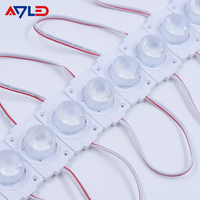 Boîte à lumière double face à éclairage périphérique 45*15, boîte à lumière éclairée 12V 1.5W 1 LED, mode LED