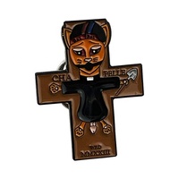 Pin de solapa de dibujos animados, diseño de fabricante, de Metal teñido, personalizado, duro, esmalte Sailor Moon