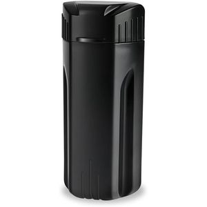 Estuche Pre-Enrollado para Cigarrillos, Diseño Minimalista Rectangular Negro de ABS, Portátil, con 4 Compartimentos, Accesorio para Fumar - Product Image 6