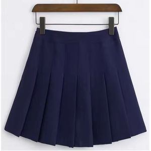 Vestido Corto para Niñas, Falda de Tenis Plisada de Cintura Alta, Uniforme con Pantalones Cortos Interiores para Bádminton y Animadoras - Product Image 5