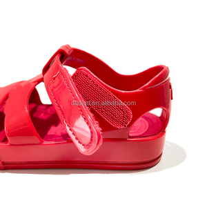 Sandali Personalizzati Rapidi per Bambina, Scarpe Gladiator <span class=keywords><strong>Rosse</strong></span> Natalizie per Bambini, Piccoli Sandali Jelly da Pescatore OEM per Neonati - Product Image 5