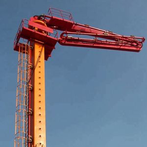 JIUHE 33m Floor Climbing Hydraulic <b>Concrete</b> Placing Boom Floor Jack-up Type <b>Concrete</b> Hydraulic Placing Boom - Product Image 3
