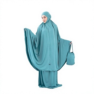 Zamzam Industries – Ensemble de 2 pièces en tissu Nida microfibre tissé 100 % polyester de haute qualité, léger, respirant et à séchage rapide - Product Image 3