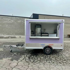 FOOD VAN 2026 Nuovo Arrivo Rimorchio Alimentare Mobile Snake Little con Cucina Completa Standard USA Personalizzabile - Product Image 4