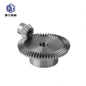 Engrenages coniques droits en acier inoxydable à alésage fini de haute précision en Chine - Product Image 3