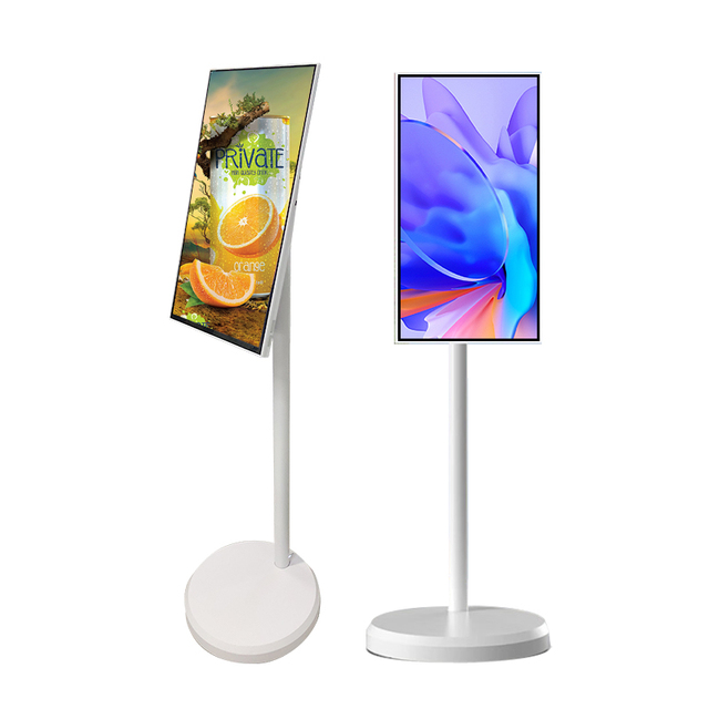 VETO 22/24/32 Inch Portable Tv on Stand Touch Screen Smart Android Wireless Display With Built-In Camera 5-9H Battery Life