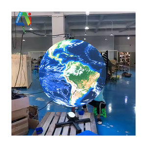 จอแสดงผล LED ทรงกลมโค้ง 360 องศา รุ่น Top Fashion P1.8 P2 P2.5 P3 P4 P5 - Product Image 5