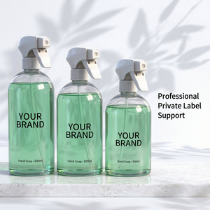 Custom Logo 500-1000ml PET UV Printed Trigger Spray Bottle Professional Head Sprayer Salon Hair Care Hand Perfume Essential Oil - Product Image 6