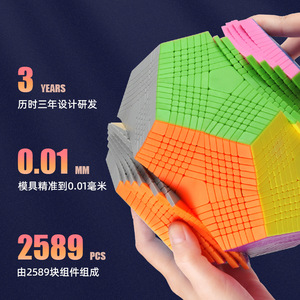 Sengso Cube 13x13x13x13x13 Magic Cube pour les passionnés de résolution rapide - Product Image 3