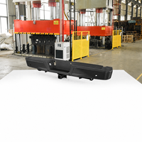 Bumper Belakang Hitam untuk Ford F-150 2015-2020 Dengan Basis Pengikat Derek Dengan Lubang Sensor Bumper Pikap