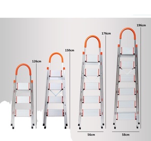 Thang Bậc Thang Gấp Gia Dụng Bằng Nhôm Chắc Chắn Bậc Lớn Giá Rẻ Từ Nhà Máy Trung Quốc - Product Image 2