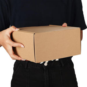 Y709 gros <span class=keywords><strong>carton</strong></span> robuste 8x8x4 pouces cadeau boîtes d'expédition onglet serrure Tuck Top petite boîte à <span class=keywords><strong>colis</strong></span> <span class=keywords><strong>pour</strong></span> l'emballage présent envoi - Product Image 4