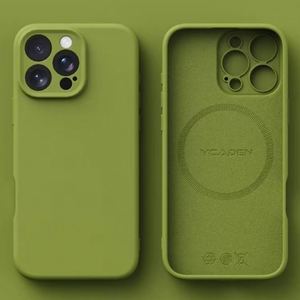 เคสซิลิโคนเหลวแม่เหล็กหรูหรา X323 สำหรับ iPhone 17 Air 16 Plus 15 14 13 12 Pro Max 17pro รองรับการชาร์จไร้สาย ผิวสัมผัสนุ่มลื่น - Product Image 2