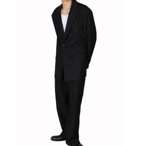Completo <span class=keywords><strong>Blazer</strong></span> <span class=keywords><strong>Oversize</strong></span> da <span class=keywords><strong>Uomo</strong></span> 2026, Set Giacca e Pantaloni - Product Image 4