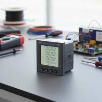 Compteur d'énergie triphasé AC Acrel AMC96-AI3, prêt pour SCADA, programmable, surveillance à distance Modbus-RTU, affichage LED