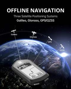 XOSS NAV จอ LCD 2.4 นิ้ว พร้อมเซ็นเซอร์ไฟแบ็คไลท์อัตโนมัติ คอมพิวเตอร์จักรยาน GPS ไร้สาย วัดความเร็ว/ระยะทาง กันน้ำ IPX7 สำหรับจักรยานเสือหมอบ - Product Image 3