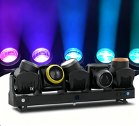 5x120W RGBW Matrix Light Tornado Storm Batten LED Beam Unbegrenzt Drehbare Moving Head Lichter DMX512 Steuerung IP20 DJ-Beleuchtung