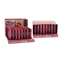 Gloss à lèvres luxueux 5,5 ml, fabricant en Chine, logo personnalisé, emballage en tube, maquillage cosmétique, gloss à lèvres