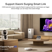 Xiaomi Flash Sale Kamera Pintar Original C300 Edisi Lensa Ganda 3MP Mendukung Deteksi AI Kamera Keamanan IP Nirkabel