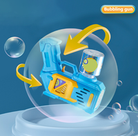 Automatique Électrique Enfants Rocket Bubble Launcher Shooter Gun Machine Jouets Pistolet À Bulles pour Enfants En Plein Air Playibg