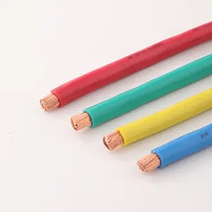 2.55mm 4mm 6mm 10mm Single Core Electrical Wire Copper Conductor House Wiring Cable Wire