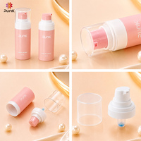 Flacon pompe airless sous vide 15 ml, emballage cosmétique vide, impression couleur du logo, conteneur pour sérum, crème, soins de la peau