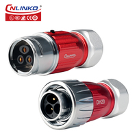 Cnlinko DH série 20 vis de verrouillage type 3 broches câble étanche connecteur d'alimentation
