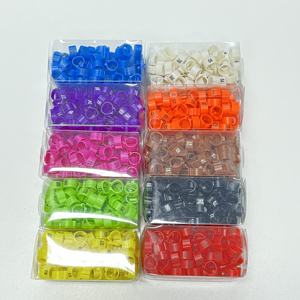 Fabriek Directe Verkoop Nieuwe Stijl Open Clip Plastic Vogelbeenbanden Duif Voetring - Product Image 5