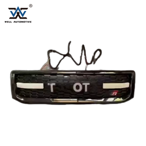 Accesorios para Automóviles de Nuevo Estilo, Rejilla Delantera ABS, Rejilla de Reemplazo Negra para Prado FJ120 2003-2009 - Product Image 1