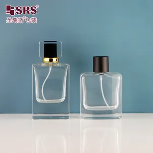 Fabrieksfabricage Glas Lege Parfumfles Cilinder Glazen Fles Parfum