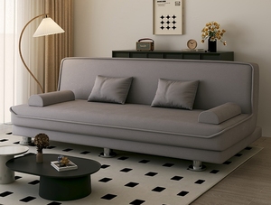 Nuevo sofá de tela de algodón y lino, sofá cama plegable de doble uso para sala de estar para apartamento pequeño - Product Image 3