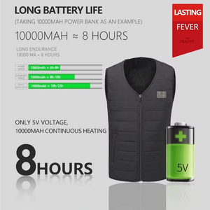 <span class=keywords><strong>Gilet</strong></span> <span class=keywords><strong>chauffant</strong></span> électrique rechargeable par USB pour hommes femmes <span class=keywords><strong>gilet</strong></span> de <span class=keywords><strong>moto</strong></span> d'hiver léger avec batterie coupe-vent vente en gros - Product Image 3